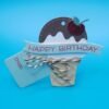 Happy Birthday Ice Creem Cone Gift Tag Image