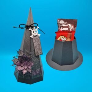 Spooky Witch Hat Gift Box Image, Spooky Witch Hat Gift Box, Crafty Bech Gifts