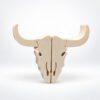 Bull Skull SideKick for personalized Halloween Namelet name plate