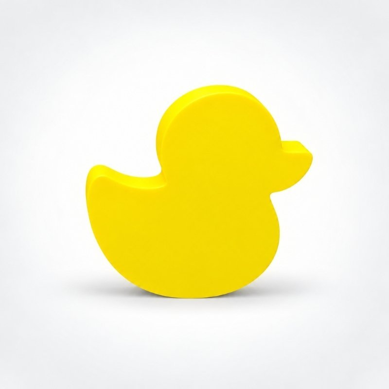 Duck SideKick for personalized Halloween Namelet name plate