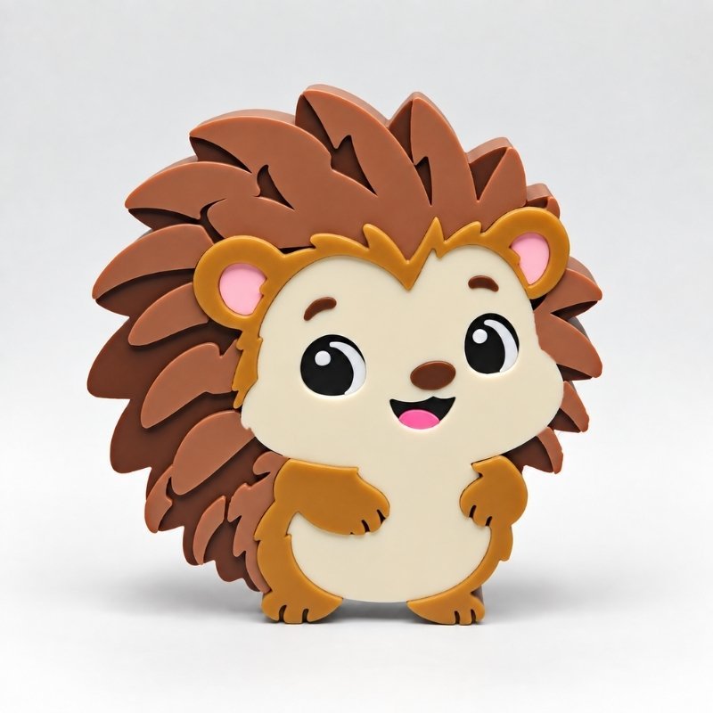 Hedgehog SideKick for personalized Halloween Namelet name plate