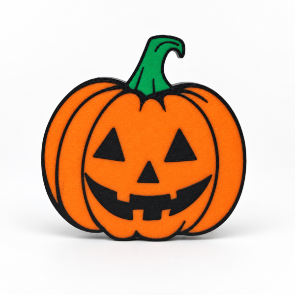 Jack-o-lantern SideKick for personalized Halloween Namelet name plate