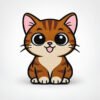 Kitty Cat SideKick for personalized Halloween Namelet name plate