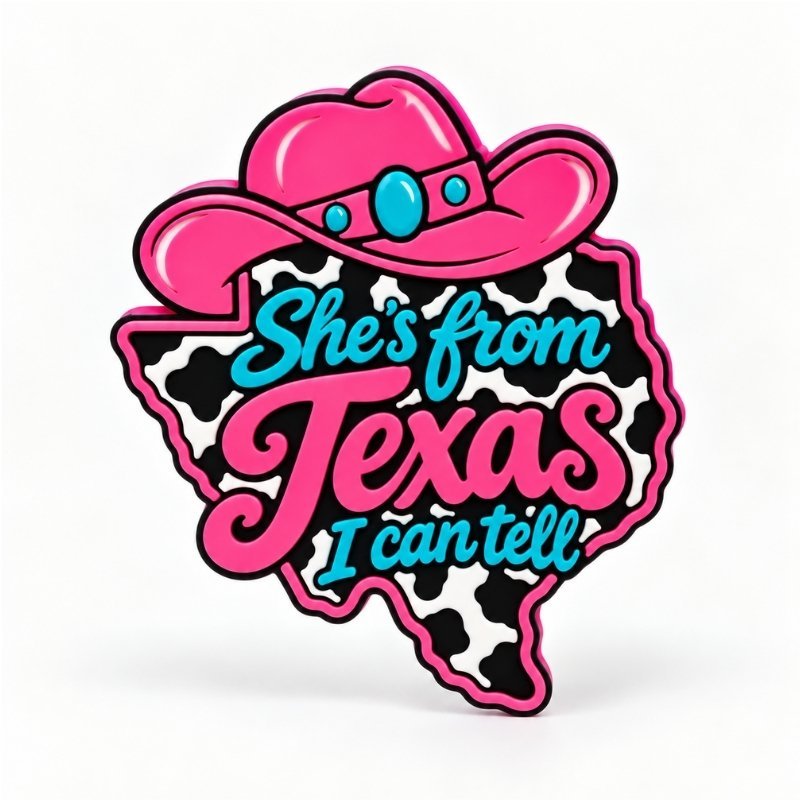 Texas Girl SideKick for personalized Namelet name plate