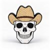 Skull Cowboy SideKick for personalized Namelet name plate