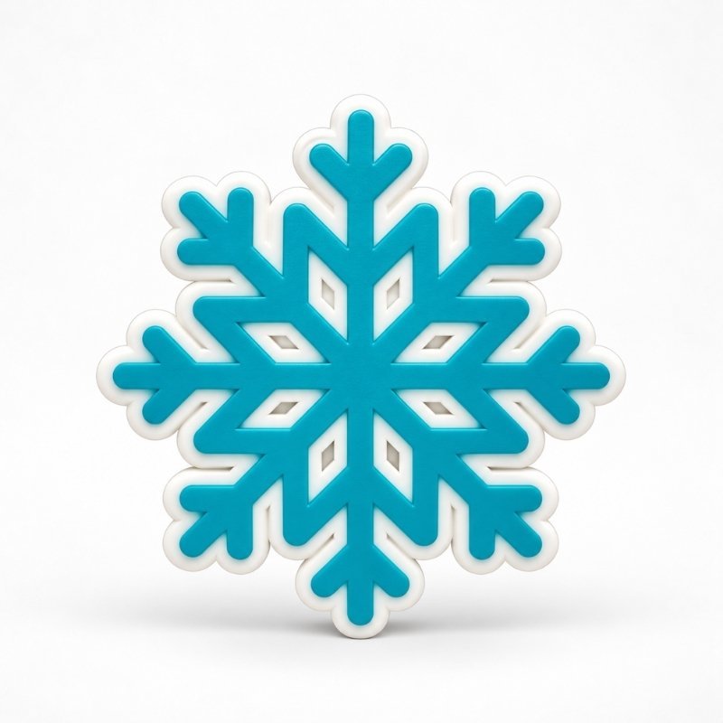 Snowflake Sidekick for personalized Halloween Namelet name plate