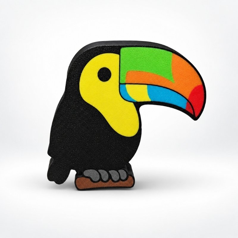Toucan SideKick for personalized Halloween Namelet name plate