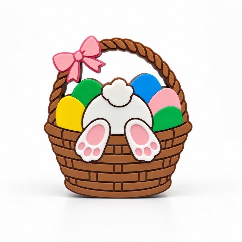 Bunny Basket SideKick for personalized Namelet name plate