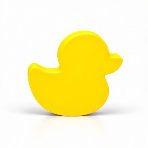 Yellow Duck SideKick for personalized Namelet name plate
