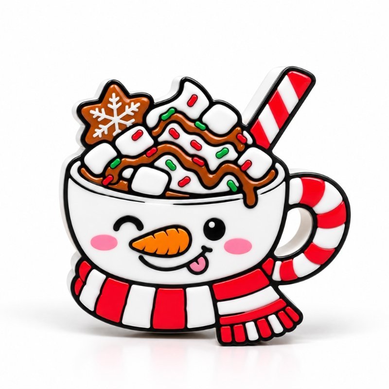 Hot Cocoa SideKick for personalized Namelet name plate