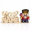 Nutcracker Sidekick Personalized Namelet name plate with Nutcracker Sidekick