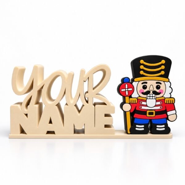 Nutcracker Sidekick Personalized Namelet name plate with Nutcracker Sidekick