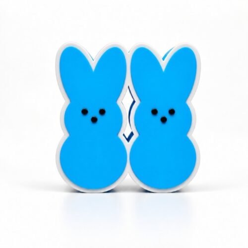 Blue Peeps Sidekick for personalized Namelet name plate