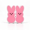 Pink Peeps Sidekick for personalized Namelet name plate