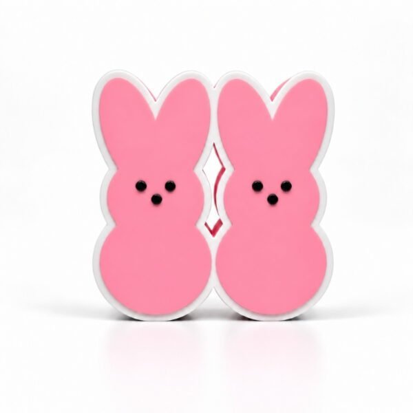 Pink Peeps Sidekick for personalized Namelet name plate
