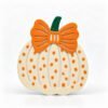 Spotted Pumpkin SideKick for personalized Namelet name plate