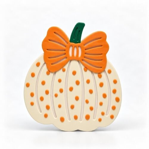 Spotted Pumpkin SideKick for personalized Namelet name plate