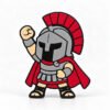 Trojan Troy SideKick for personalized Namelet name plate