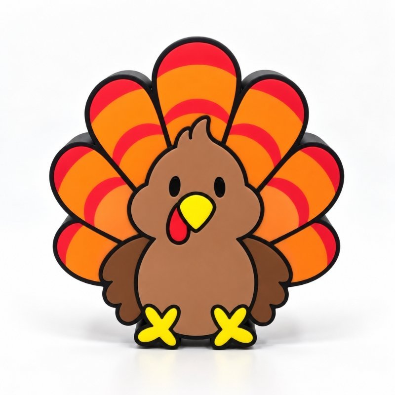 Turkey SideKick for personalized Namelet name plate