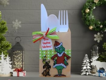 The Grinch Silverware Holder The Grinch Silverware Holder