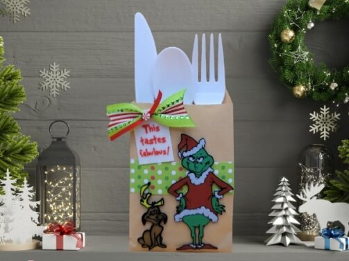The Grinch Silverware Holder The Grinch Silverware Holder