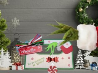 The Grinch Gift Bag The Grinch Whoville Lane Gift Bag