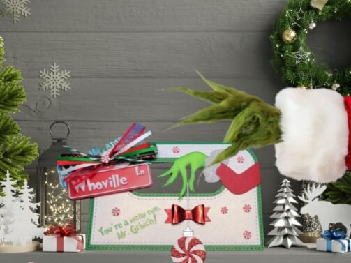 The Grinch Gift Bag The Grinch Whoville Lane Gift Bag