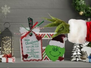The Grinch Gift Bag Meaning of Christmas Gift Bag