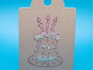 Happy Birthday Blink Cake Gift Tag Happy Birthday Blink Cake Gift Tag Image