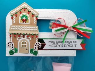 Ginger Bread House Bag Topper Ginger Bread House Bag Topper