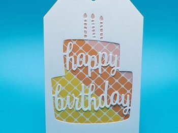 Happy Birthday Cake Gift Tag Happy Birthday Cake Gift Tag Image