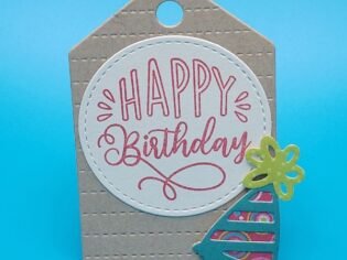 Happy Birthday Party Gift Tag Happy Birthday Party Gift Tag Image