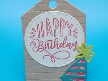 Happy Birthday Party Gift Tag Happy Birthday Party Gift Tag Image