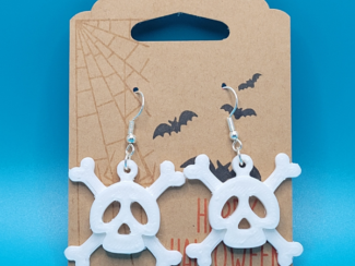 Skeletal Elegance Earrings Skeletal Elegance Earrings Image