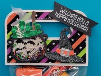 Witching Bag Topper Halloween Bag Topper Image, Halloween Candy Bag Topper, Crafty Bech Bago Topper