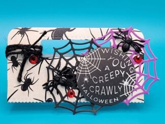 Creepy Crawly Bag Topper Creepy Crawly Bag Topper Image, Custom Halloween Bag Topper, Crafty Bech